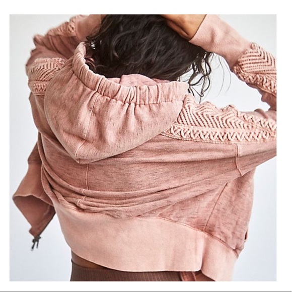 NWT. Free People - Mountain High Cable Hoodie - Picture 3 of 16